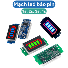 Mạch Led báo mức Pin, báo dung lượng pin Lithium 18650