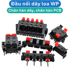 Đầu nối dây loa, trạm kẹp loa, jack dây loa chân hàn dây, chân hàn PCB