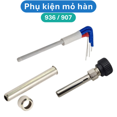 Phụ kiện mỏ hàn, đầu chụp mũi hàn, vỏ tay hàn 936, 907