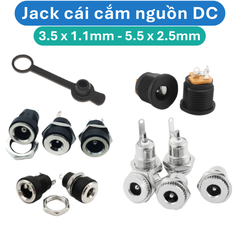 Đầu cái cắm nguồn, jack cái cắm nguồn DC