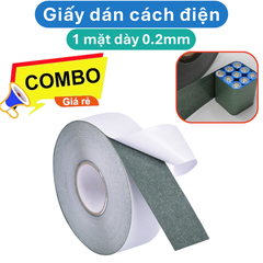 Giấy dán cách điện, dán cell pin có keo dán