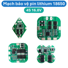 Mạch bảo vệ pin lithium 18650 4s 16.8V nhiều hình dạng hỗ trợ các khối pin