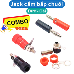 (5 cái) Phích cắm bắp chuối 910MR/JS - 910B
