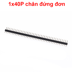 Hàng rào đực 2.54mm chân cắm / chân dán