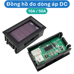 Đồng hồ hiển thị điệp áp và dòng điện 10A / 50A