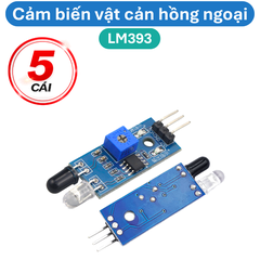 Mạch cảm biến hồng ngoại vật cản LM393