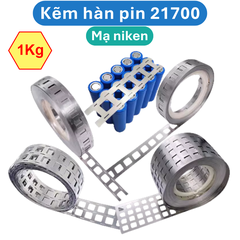 (1 Kg) Kẽm hàn pin 21700 mạ niken 0.15mm