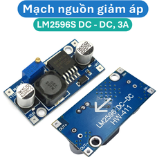 Mạch nguồn giảm áp, hạ áp 3A LM2596S DC - DC