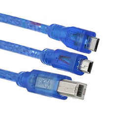 Dây cáp sạc USB A - B , Mini B, Micro B, cáp nạp Arduino , máy in, điện thoại...