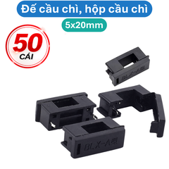 Đế cầu chì, hộp cầu chì ống 5x20mm