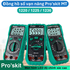 Đồng hồ số vạn năng Pro'skit MT - 1220/1225/1236