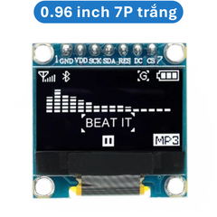 Màn hình LCD OLED giao tiếp I2C hoặc SPI