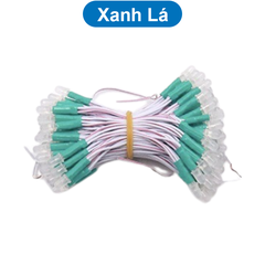 (100 con) LED ruồi liền dây 5mm đấu song song điện áp 5V,12V