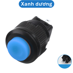Nút nhấn nhả ( reset) R16 - 520 lỗ khoét 16mm 2 chân