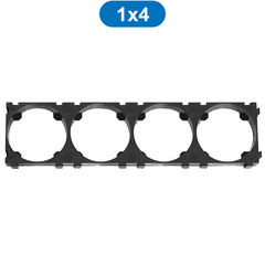 Khung cố định pin - 21700 lỗ 21.3mm, nhựa ABS chống cháy