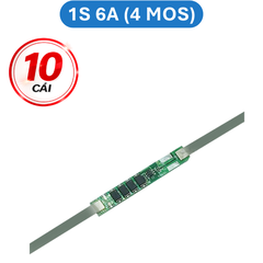 Mạch bảo vệ pin Lithium 1S 3.7V 2A - 9A (1 - 6 MOS) có hàn kẽm sẵn