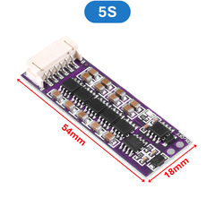 Mạch cân bằng pin chủ động 3S - 8S pin lithium 18650 dòng cân bằng 1.5A