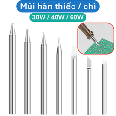 Đầu mũi hàn 30/40/50/60w thay thế chất lượng cao