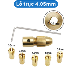 Bộ kẹp mũi khoan bằng đồng thau 5 lõi