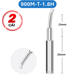 Mũi hàn Yihua màu bạc 900M - T loại tốt