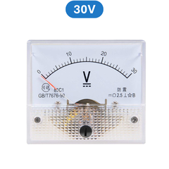 Vôn kế kim hiển thị điện áp DC 5V - 300V