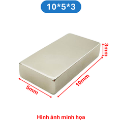 Nam châm đất hiếm vuông, chữ nhật siêu hút