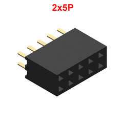 Hàng rào cái đôi 2.0mm cắm chân đứng cao 4.3mm