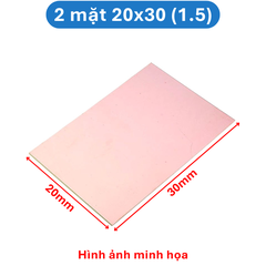 Phíp đồng FR4 làm mạch in thủ công 1 mặt, 2 mặt