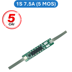 Mạch bảo vệ pin Lithium 1S 3.7V 2A - 9A (1 - 6 MOS) có hàn kẽm sẵn
