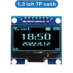 Màn hình LCD OLED giao tiếp I2C hoặc SPI