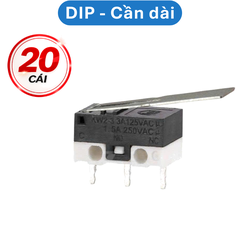 Công tắc hành trình KW - 10 1A 125V chân cắm PCB, hàn dây