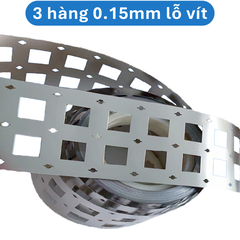 (1 mét) Kẽm hàn pin 32650 mạ niken 0.15mm