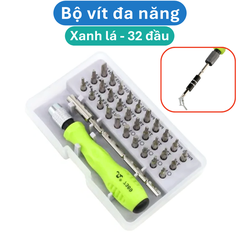 Bộ vít đa năng xanh lá 32 đầu