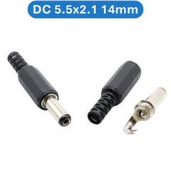 (5  Cái) Đầu nối nguồn, jack cắm đực nguồn DC