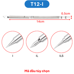 Mũi hàn T12 tip hàn, đầu mỏ hàn T12-K/KF/I/ILS/J02/JL02/BC2…