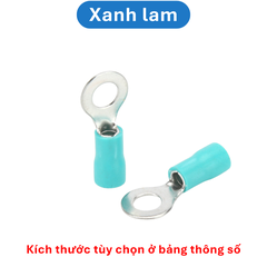 (50 cái) Đầu cos tròn - RV, đầu cos bấm dây điện tiện lợi