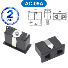 Đầu nối nguồn, jack cắm AC hàn dây chịu tải tốt cho máy móc thiết bị điện
