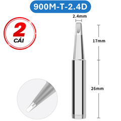 Mũi hàn Yihua màu bạc 900M - T loại tốt