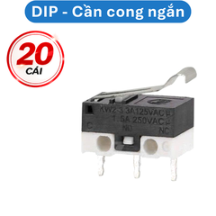 Công tắc hành trình KW - 10 1A 125V chân cắm PCB, hàn dây