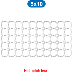 Khung cố định pin 18650 nhiều hàng (6 - 13 hàng) ghép khối lớn xe điện