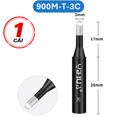 Mũi hàn Yihua 936 màu đen - 900M - T loại tốt