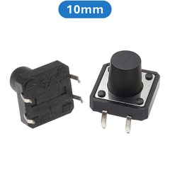 (20 Cái) Nút nhấn 12x12mm 4 chân cắm đứng cao 4.3 - 20mm