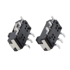 (2 cái) Công tắc trượt, công tắc slide chân dán SMD gạt đứng, gạt ngang
