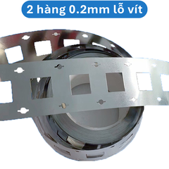 (1 mét) Kẽm hàn pin 32650 mạ niken 0.15mm