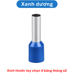 (100 Cái) Đầu cos rỗng đủ loại VE đầu cos dây điện, pin rỗng dây điện 0.5mm2 đến 10mm2