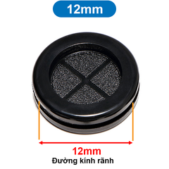Đệm cao su, Ron cao su đen luồn dây tủ điện 12 - 50mm