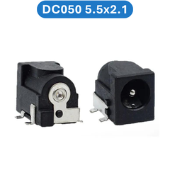 Đầu cái cắm nguồn, jack cái cắm nguồn DC chân hàn PCB