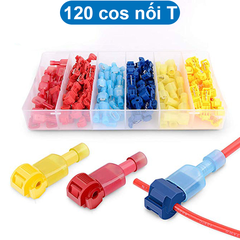 Hộp đầu cos đủ loại, cos ghim, nhét, Y, tròn, nối T, xoắn tiện dụng