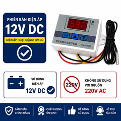 Bộ nhiệt độ, làm máy ấp trứng XH - W3002 - 12V/24V/220V