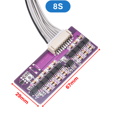 Mạch cân bằng pin chủ động 3S - 8S pin lithium 18650 dòng cân bằng 1.5A